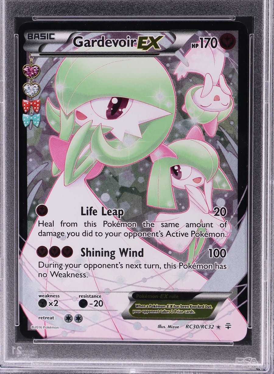 2016 Generations Radiant Collection Gardevoir EX full art, label hidden
